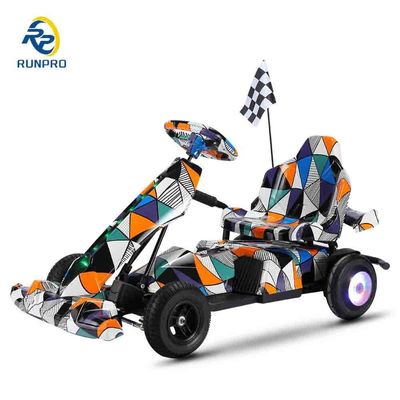 Go Kart Pro Kids Buggy électrique 4 roues Transmission à traction MAX SPEED 18-25km/h