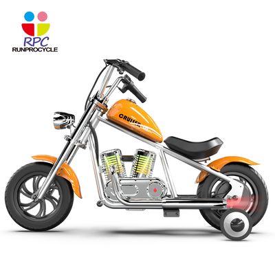 Découvrez la sensation de conduire une moto mini électrique pour enfants avec une puissance maximale de 200 watts