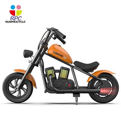 Découvrez la sensation de conduire une moto mini électrique pour enfants avec une puissance maximale de 200 watts