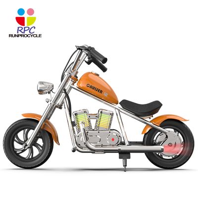 Découvrez la sensation de conduire une moto mini électrique pour enfants avec une puissance maximale de 200 watts