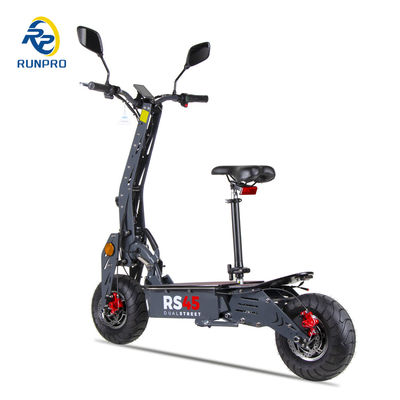 Vitesse maximale de 45 km / h et batterie 48V12ah dans le scooter électrique pliable pour la commodité