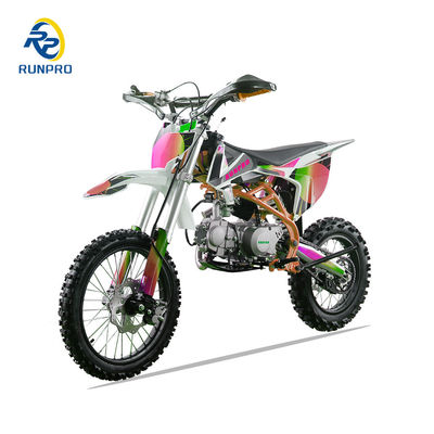 125cc Dirt Bike 4 temps Cross Pit moto avec 4 vitesses et démarrage au départ