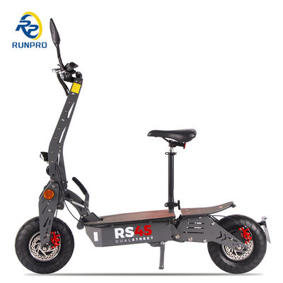 Vitesse maximale de 45 km / h et batterie 48V12ah dans le scooter électrique pliable pour la commodité