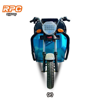 Custom Farm 1200W motocycle électrique à trois roues avec système de freinage à tambour avant à tambour arrière