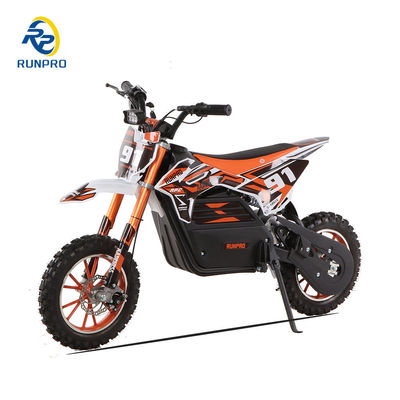 10 pouces de pneus électrique motocross pour les enfants Mini Trail Pocket Dirt Bike 1000W36V