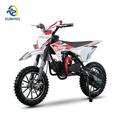 Vélo de course cross pour enfants sport 850 mm empattement 49cc Benzine Dirt Bike Off Road
