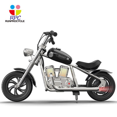 Mini 24V Kids Motorcycle avec 200w de puissance maximale et des dimensions du véhicule de 113,9 * 53,5 * 72,3 cm