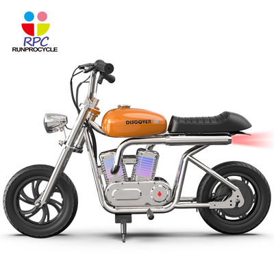 Des enfants de 10 ans montent sur une moto Max. Vitesse 17 km/h Electric Cross Motorcycle