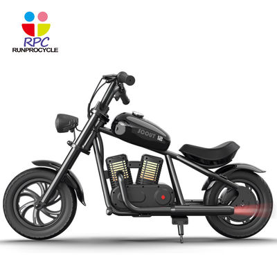 60 kg Max Loading Kids Véhicule de jouet de moto électrique avec système de freinage à moyeu arrière