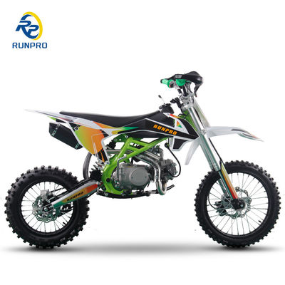 125cc à essence à cylindre unique 4 temps motocycle sale motocross Kick Start démarrage électrique
