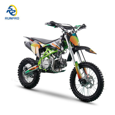 125cc à essence à cylindre unique 4 temps motocycle sale motocross Kick Start démarrage électrique