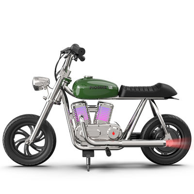 Vitesse maximale de 17 km/h Moteur à brosse 160W 200W 24V Electric Kids Dirt Bike pour les sensations fortes du motocross