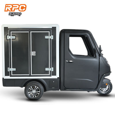 Tricycle électrique de chargement certifié CEE avec pneu avant 3,50-10 et pneu arrière 4,00-10