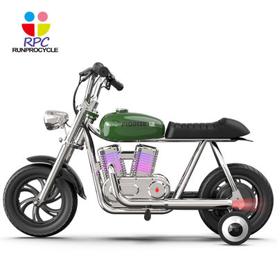Chargement maximal 60 kg Radar électrique pour enfants Motos pour terrain de jeux en plein air 24V Mini vélo