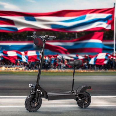 Scooter électrique unisexe sans tube avant et arrière 800W 1000W*2 60V18ah