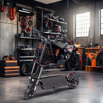 Unisexe puissant 60V vitesse double moteur moto électrique 2000W-3000W scooter tout-terrain