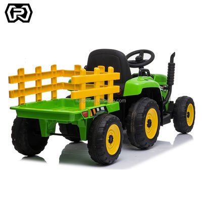Commande à distance électrique Tracteur agricole Jouet 4/6 roues Modèle pour enfants Voyage en voiture
