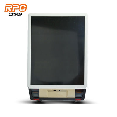 Véhicule électrique de marchandises CEE Véhicule fermé Véhicule routier scooter à 3 roues Disque avant Disque arrière