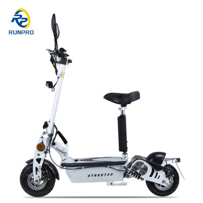 20km/h Vitesse maximale pliable 48V 500W à double moteur 2 roues scooter électrique pour adultes