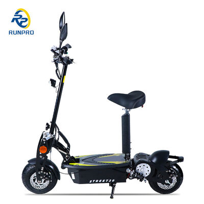 20km/h Vitesse maximale pliable 48V 500W à double moteur 2 roues scooter électrique pour adultes