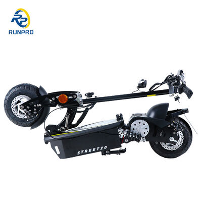 20km/h Vitesse maximale pliable 48V 500W à double moteur 2 roues scooter électrique pour adultes