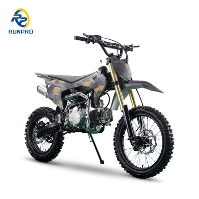 Off-road camouflage des motos en plastique avec moteur de 125cc-190cc et pneus de roue 17/14