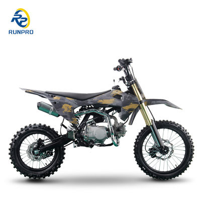 Off-road camouflage des motos en plastique avec moteur de 125cc-190cc et pneus de roue 17/14