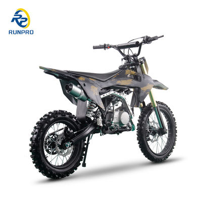 Off-road camouflage des motos en plastique avec moteur de 125cc-190cc et pneus de roue 17/14