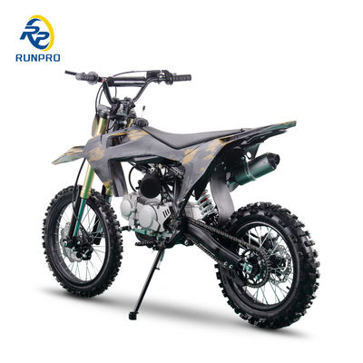 Off-road camouflage des motos en plastique avec moteur de 125cc-190cc et pneus de roue 17/14
