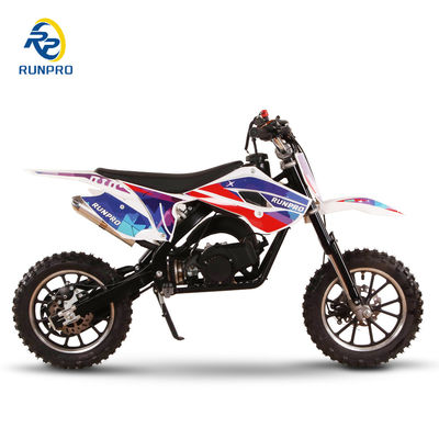 RUNPRO 50CC Kids Dirt Bike avec 49cc moteur à 2 temps transmission automatique à embrayage