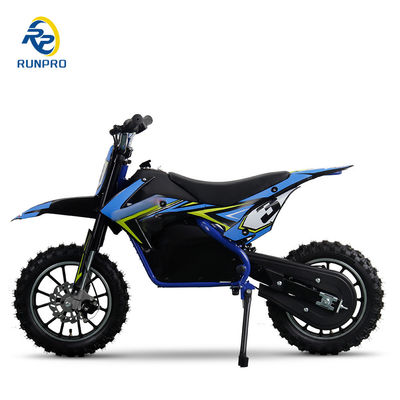 Fréquence avant Fréquence à disque perforé Levier de frein à main Électrique Mini Cross 36V 1000W