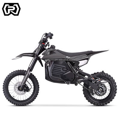 Front 2.75-14 arrière 3.00-12 Electric Kids Dirt Bike avec une puissante motorisation à chaîne