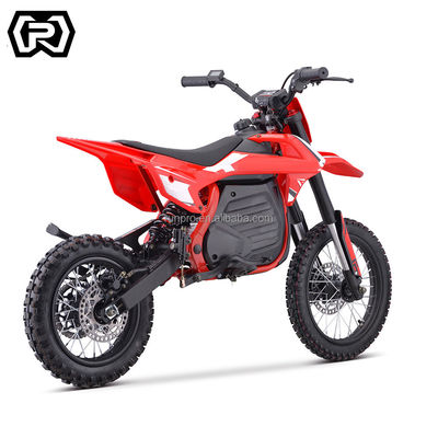 Front 2.75-14 arrière 3.00-12 Electric Kids Dirt Bike avec une puissante motorisation à chaîne