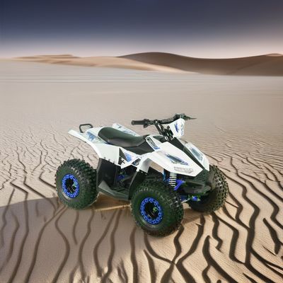 2024 Adolescents 4x4 1000W 48V 1200W Arbre électrique Quad vélo électrique Quad ATV