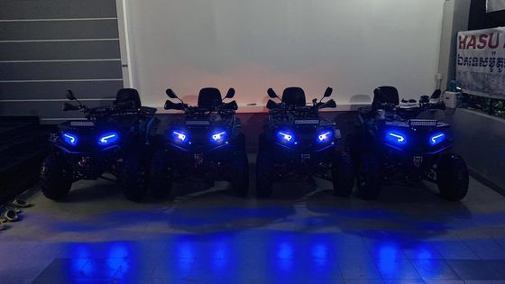 200cc Automatique 4 roues ATV tout-terrain Route Cuatrimoto Farm Motor avec vitesse maximale