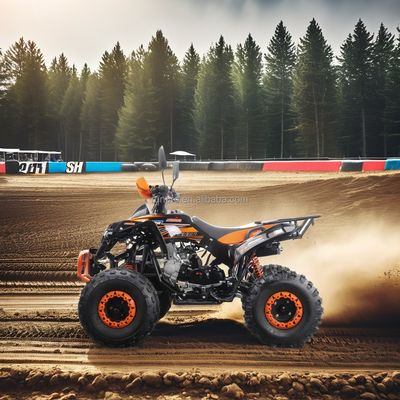 2024 Direct 125CC 2WD ATVs Transmission automatique Axe de conduite à 4 temps Quad Bike Carburant au gaz