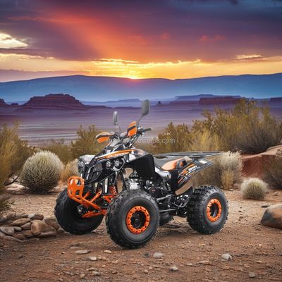 125cc Quad-Bike semi-automatique hors route Quatrimoto Moto Manuel Véhicule Atv Quad 4 roues