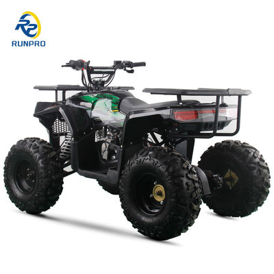 Taille de pneu de 10 pouces et moteur monocylindre 125CC 2 roues motrices à essence ATV quad pour adultes