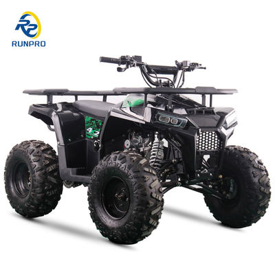 Taille de pneu de 10 pouces et moteur monocylindre 125CC 2 roues motrices à essence ATV quad pour adultes