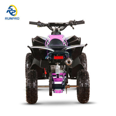 Les enfants ATV électriques 49cc 50cc 4 roues essence mini ATV avec plastique à commande manuelle