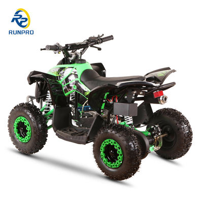 Les enfants ATV électriques 49cc 50cc 4 roues essence mini ATV avec plastique à commande manuelle