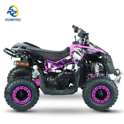 Les enfants ATV électriques 49cc 50cc 4 roues essence mini ATV avec plastique à commande manuelle