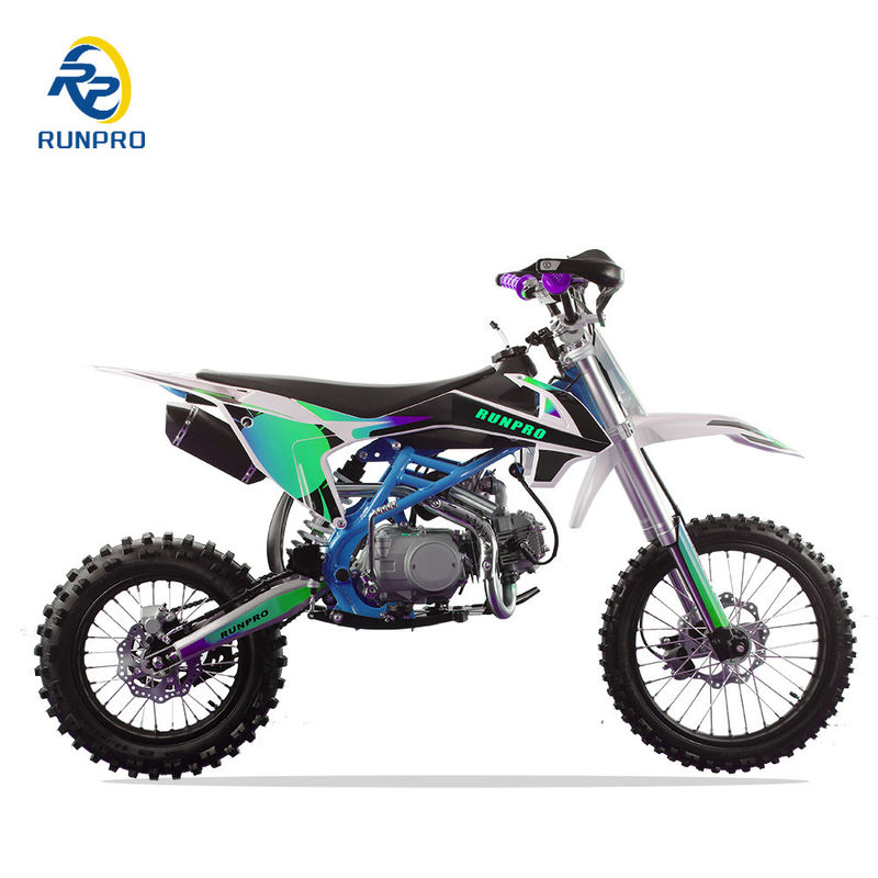 125cc Dirt Bike 4 temps Cross Pit moto avec 4 vitesses et démarrage au départ