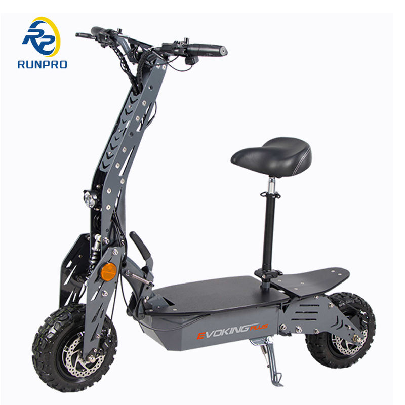 48V12ah Batterie 2024 à double moteur, arbre de puissance, traction 2000W Scooter électrique pour adultes CE