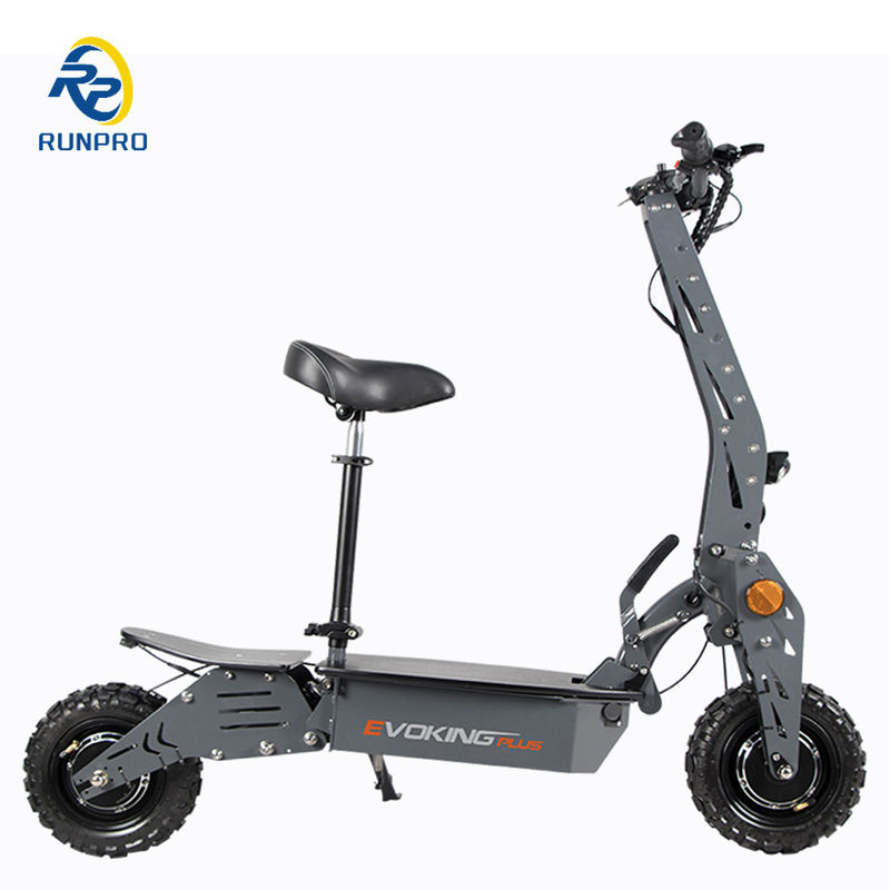 Système de freinage à disque hydraulique 2000W Scooter électrique pliable avec batterie Li-on 48V20AH
