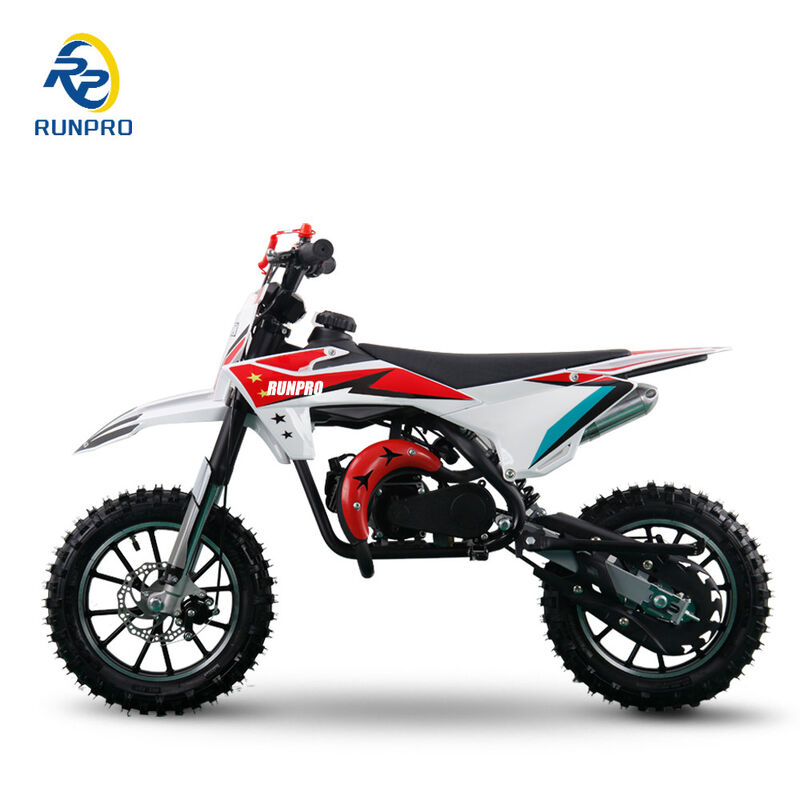 Vélo de course cross pour enfants sport 850 mm empattement 49cc Benzine Dirt Bike Off Road