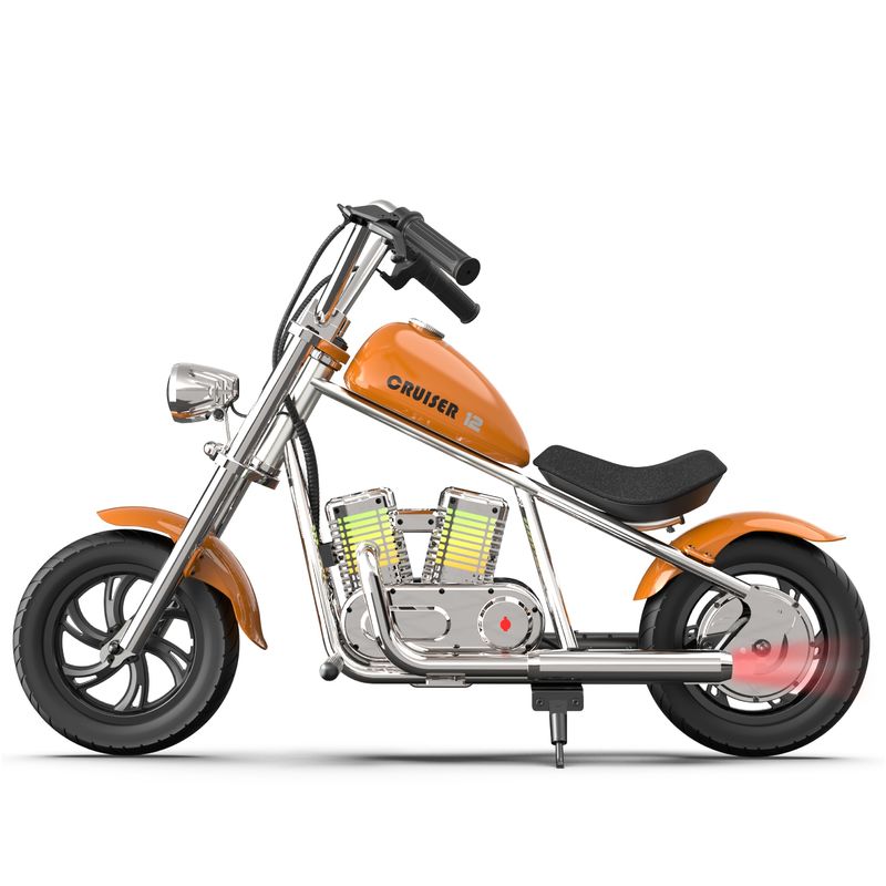 Moto électrique pour enfants 113,9*53,5*72,3cm Tailles du véhicule Chopper électrique