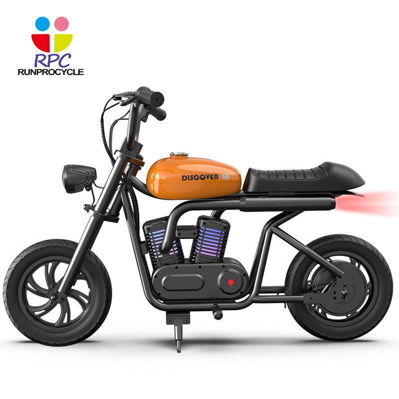 Vitesse maximale de 17km/h et batterie 24V enfants équilibre vélo pour 10 ans moto électrique