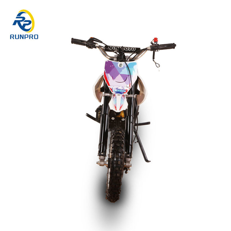 Motocross de 49 cc avec démarrage par traction et taille de roue personnalisable