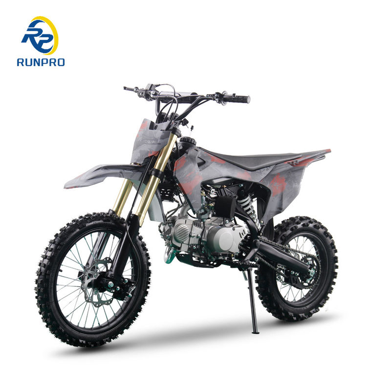 Off-road camouflage des motos en plastique avec moteur de 125cc-190cc et pneus de roue 17/14